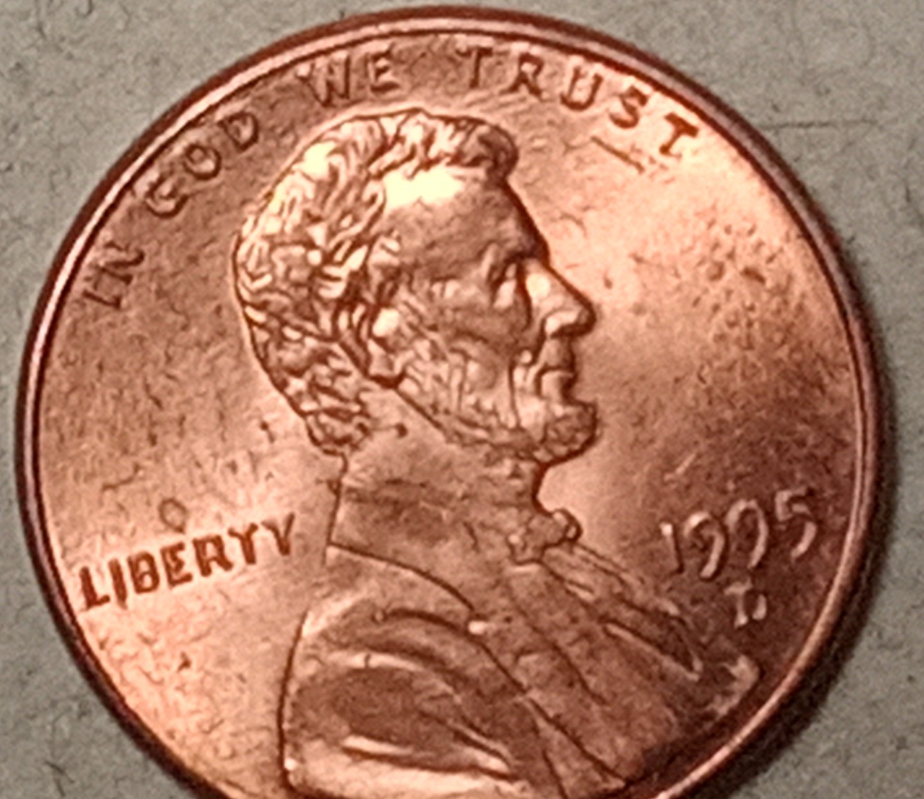 1995-D-Penny-With-Error-Die-Crack-Over-The-A-In-America-With-Possible-Close--Am