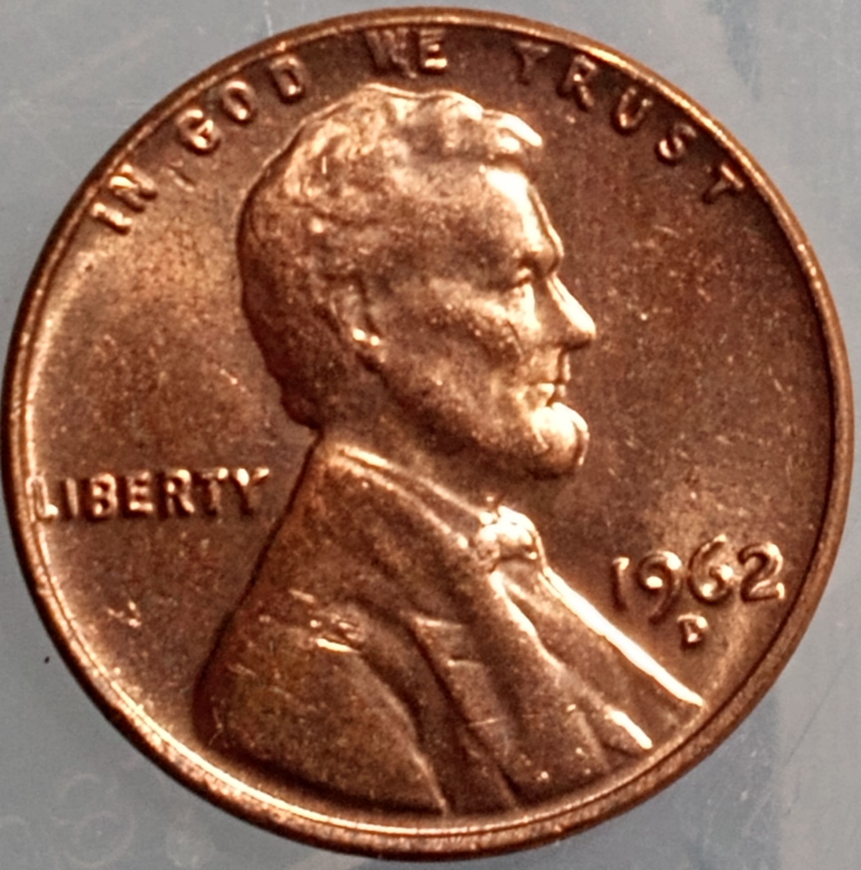 Found-This-1962-Denver-Minted-Lincoln-Penny-Maybe-With-A-Possible-Double-Strike-Face?