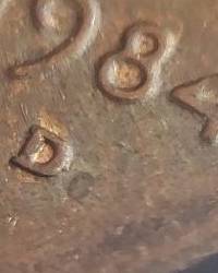 1984-D-Penny-With--A-Up-Side-Down-9-Next-To-D-?-Or-Upside-Down-0?