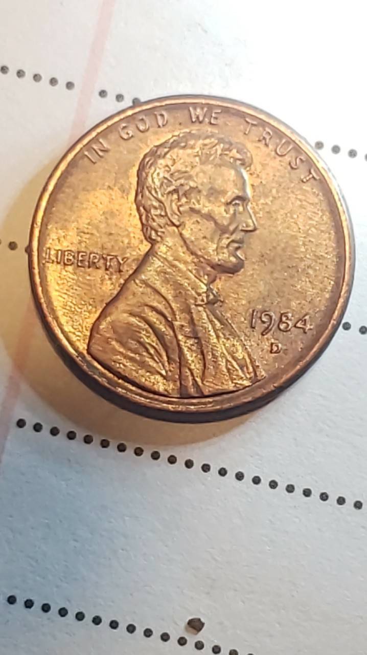 1984-D-Penny-With--A-Up-Side-Down-9-Next-To-D-?-Or-Upside-Down-0?