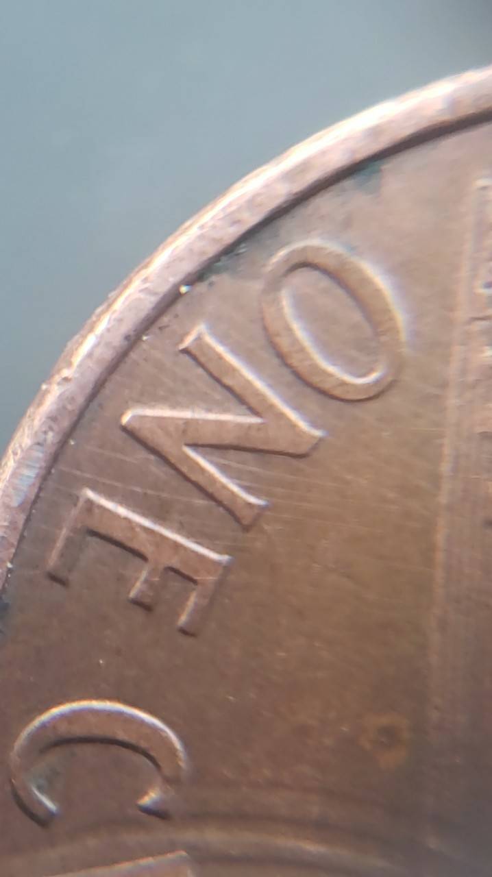 1993-Penny-Multi-Struck-Coin-With-Lots-Of-Die-Chips-And-Die-Crack?