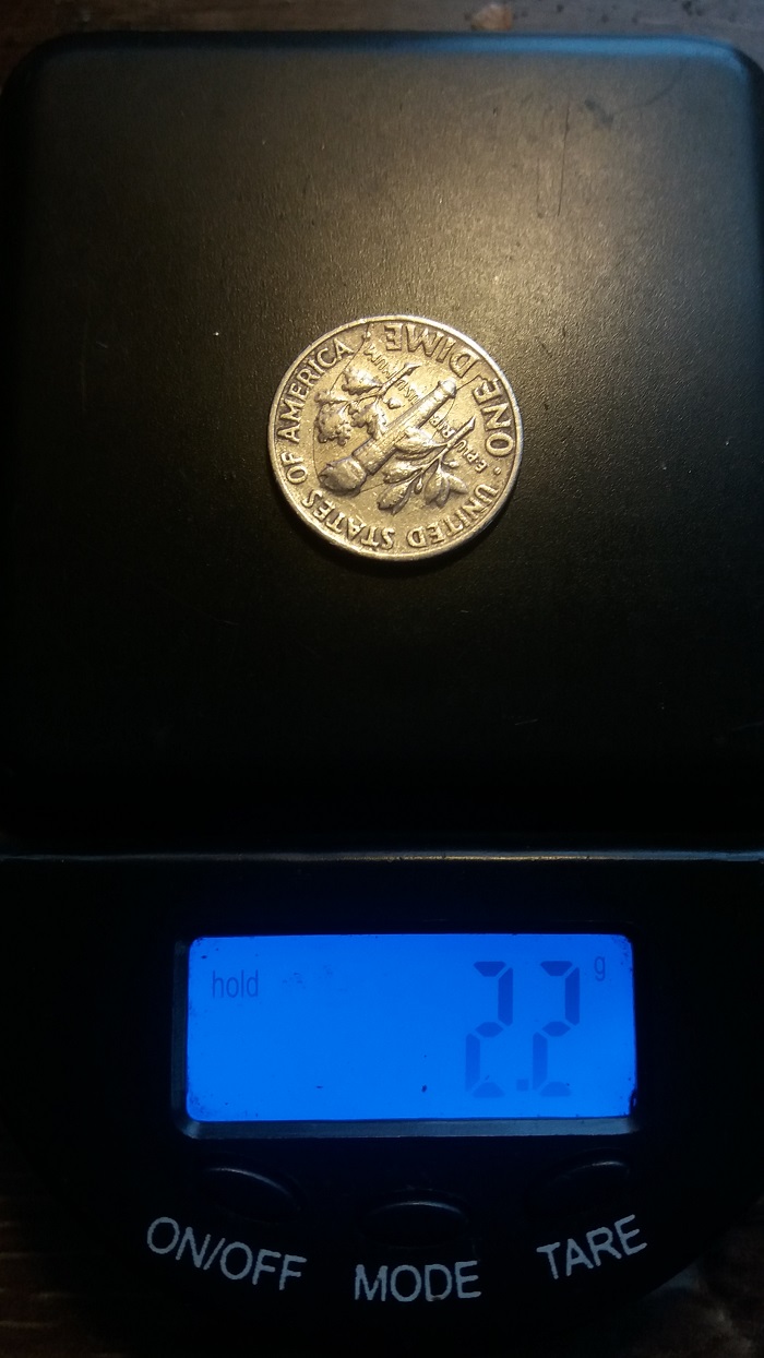 1967-Dime-W/Unknown-Image-On-Reverse,-Help!