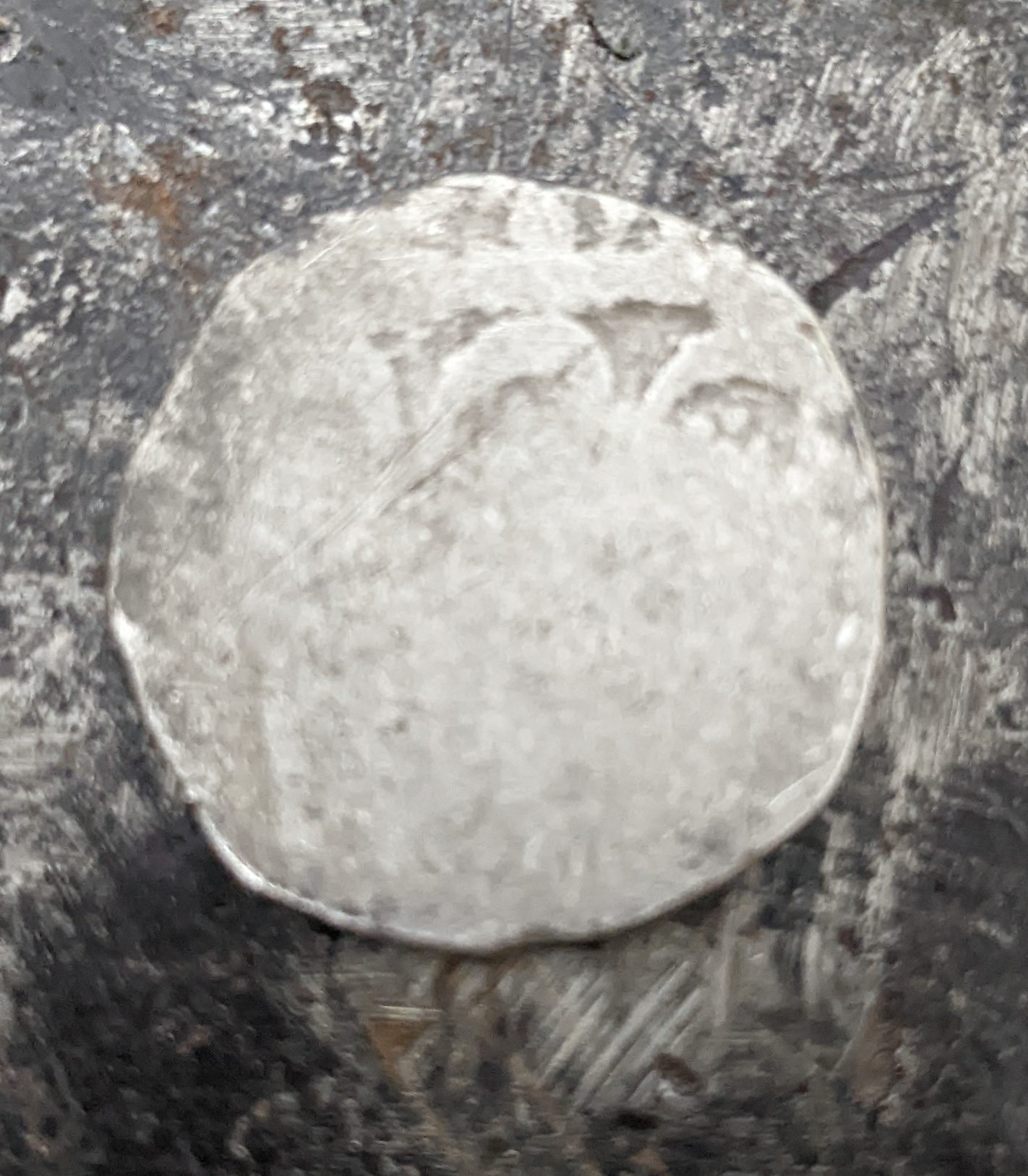 Coin-Found-At-Late-17th/Early-18th-Century-Site-Id:-Safavid-Iran,-Likely-Sultan-Husayn,-1694-1722