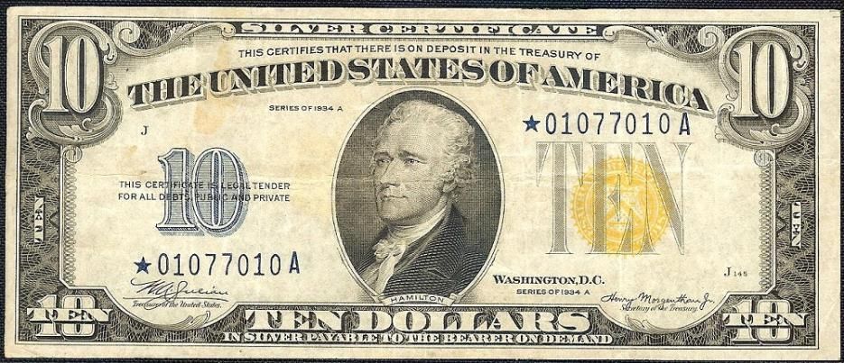 Radar-Star-North-Africa-&-7-In-A-Row-Educational-Silver-Certificates