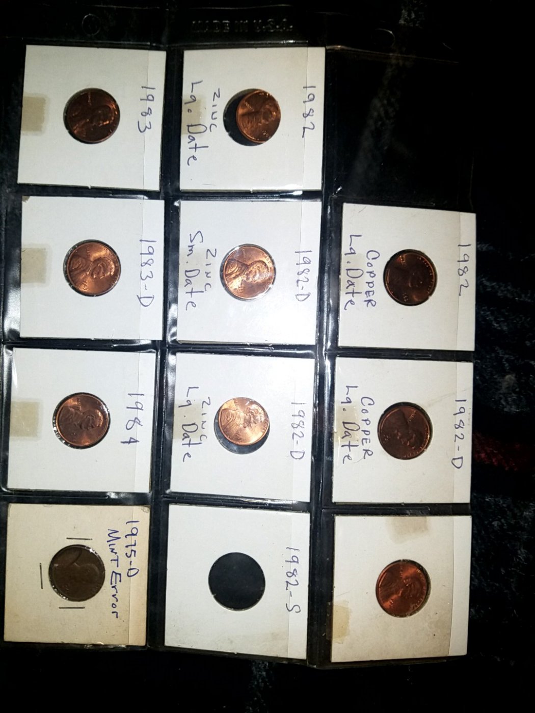1975-Penny-Error?-And-1976-Penny-Strange-Color-And-Weight