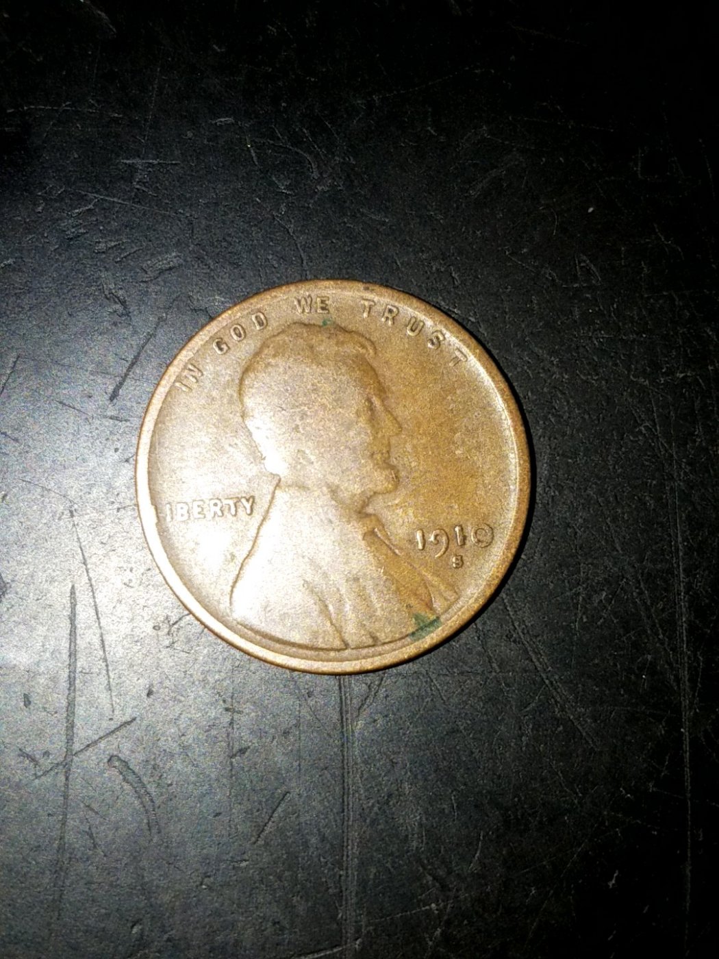 1910-S-Mint-Wheat-1946-Copper-Wheat-And-A-Couple-Others