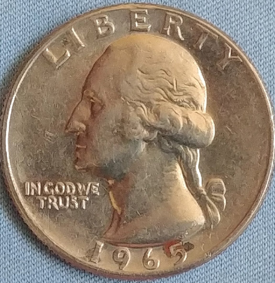 1965-Washinton?-Possible-Wrong-Plachet-But-Not-Silver.