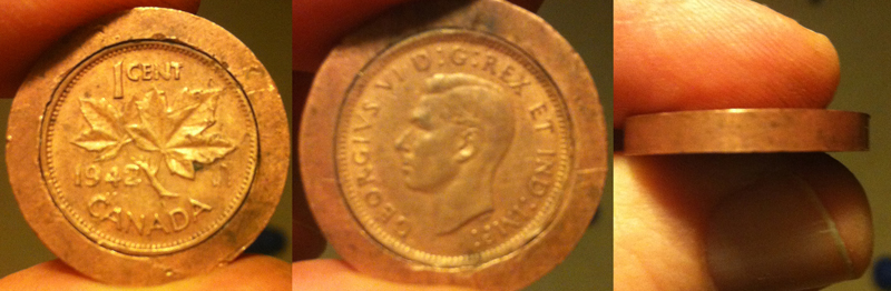 Odd-1942-Penny-With-A-Twist.