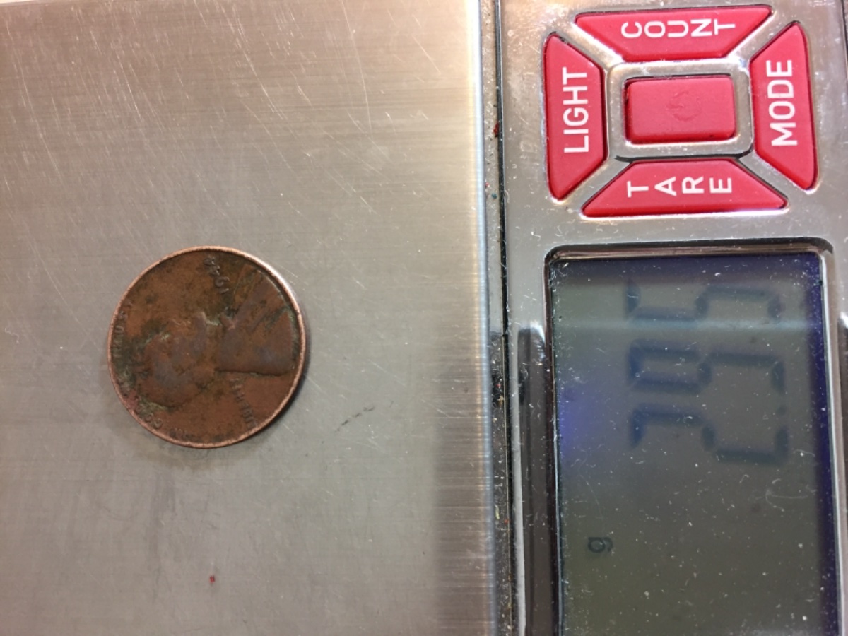My-1944-Penny-Weighs-2.95-Grams-Every-Time-Three-Different-Scales-Not-Magne