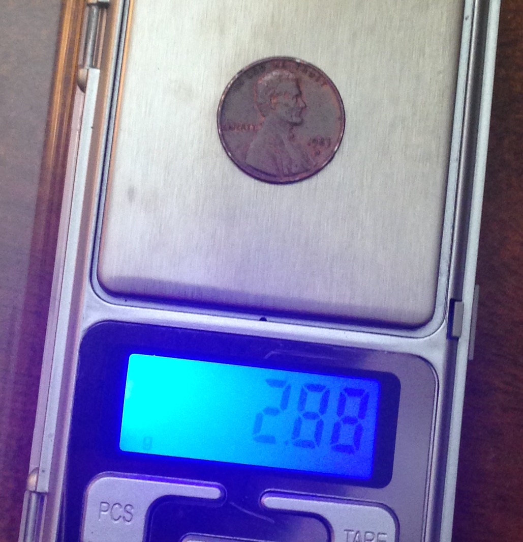 1983-D-Lincoln-Cent-Weighs-2.88-Grams