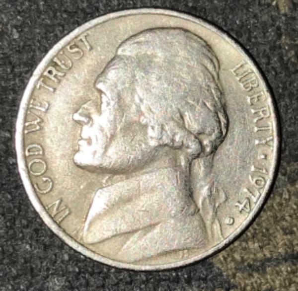 1974-D-Nickel-W-Stripes-Not-Great-Condition-Trying-To-Learn