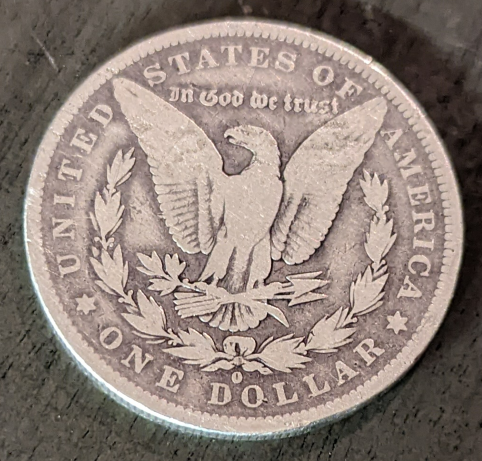 Stamp-On-Morgan-Silver-Dollar-1883?