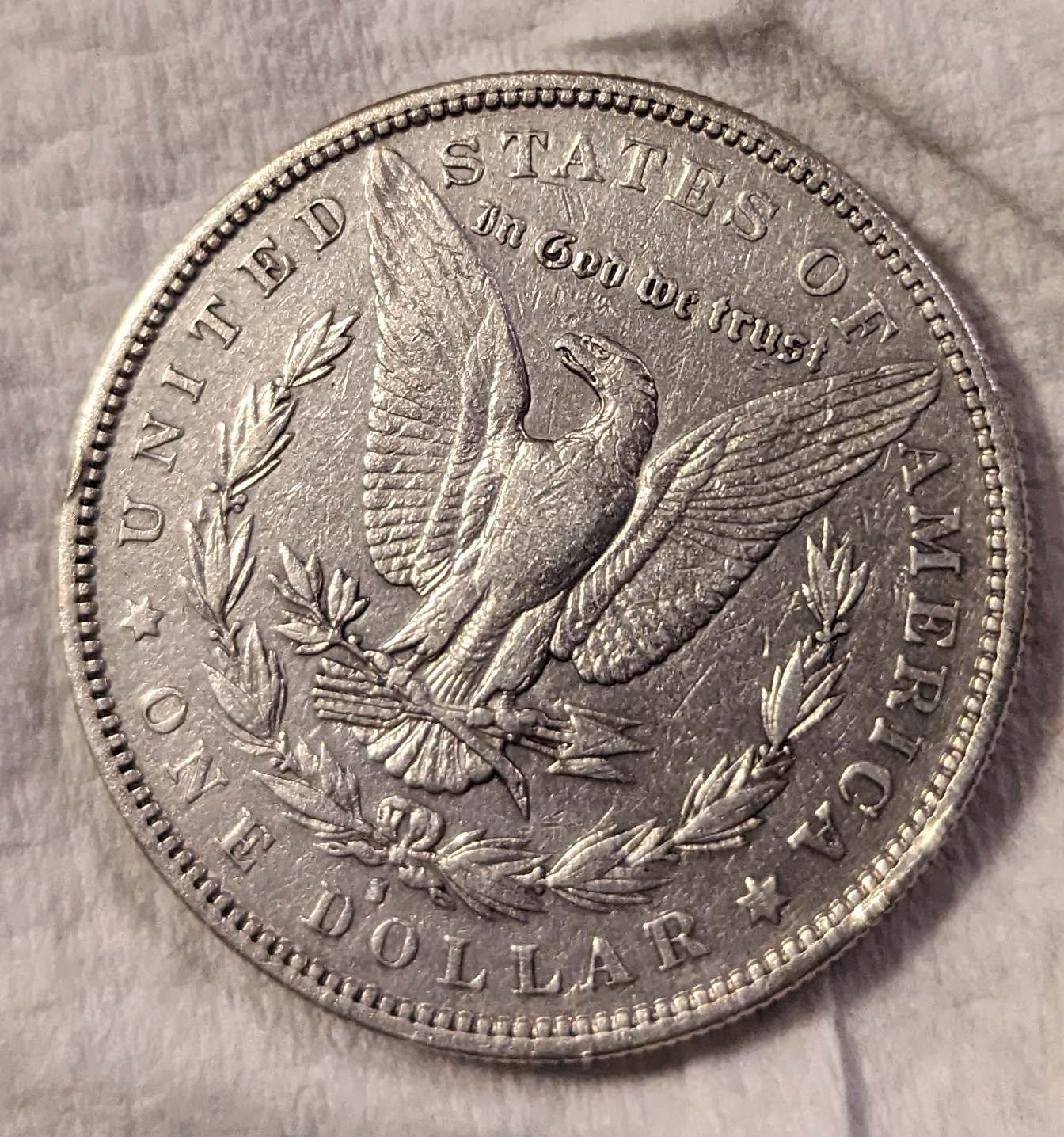 1884-S-Morgan-Dollar---What-Causes-This?-Die-Clash?-Something-From-Circulation?