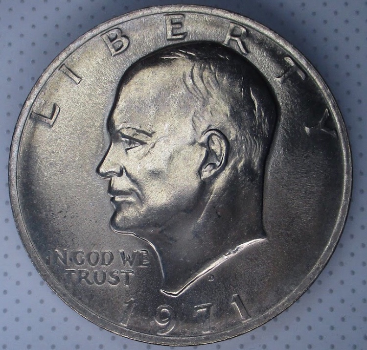 1971-D-Ike,-None-Freindly-Eagle-On-Proof-Planchet?