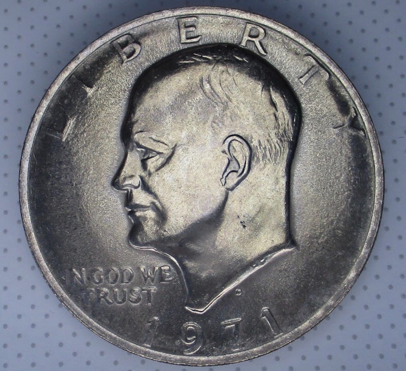 1971-D-Ike,-None-Freindly-Eagle-On-Proof-Planchet?