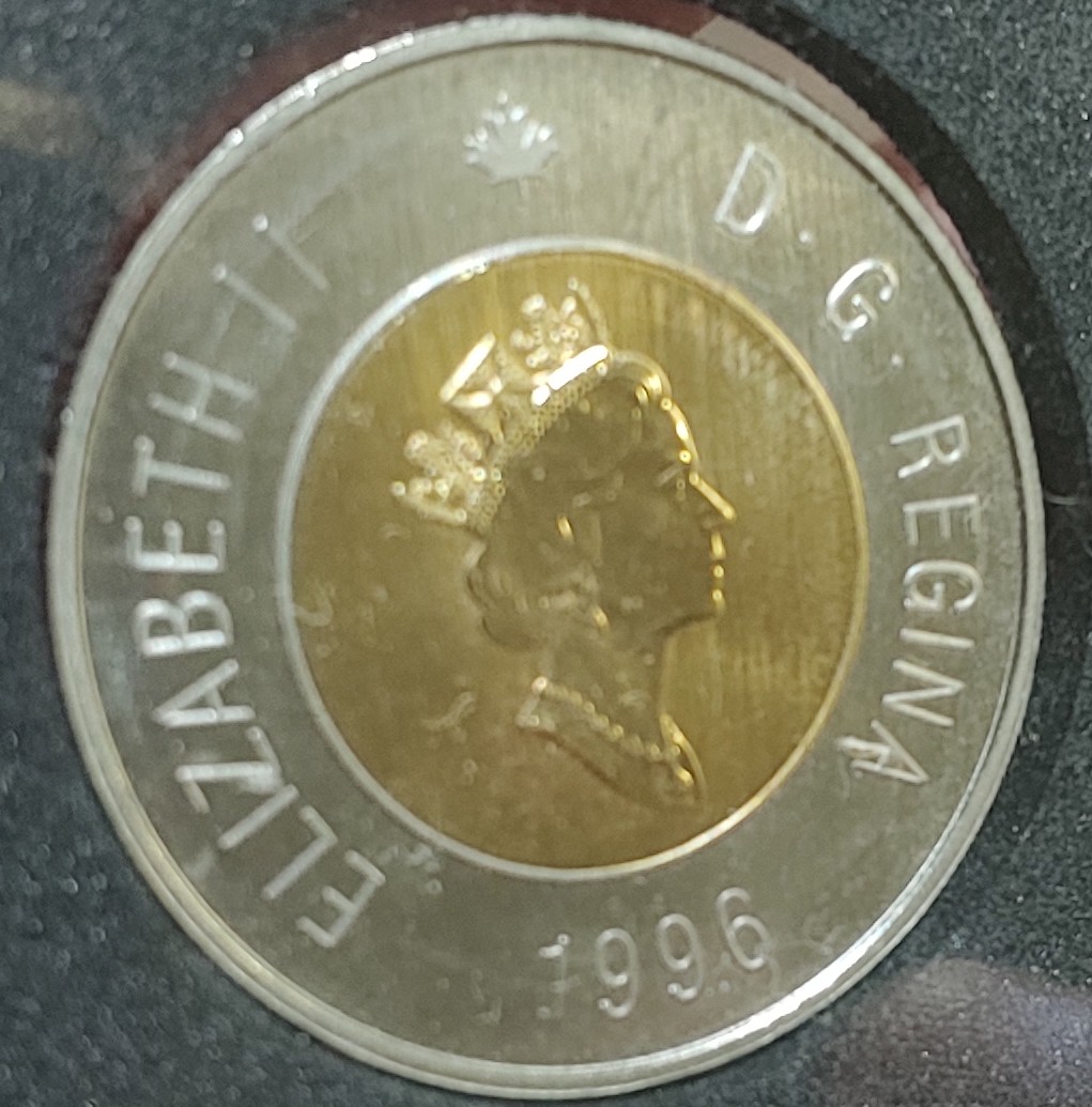 1996-Canadian-Toonie-German-Planchet
