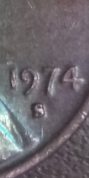 1974-S-Lincoln-Memorial-Cent/RRPM-CRH