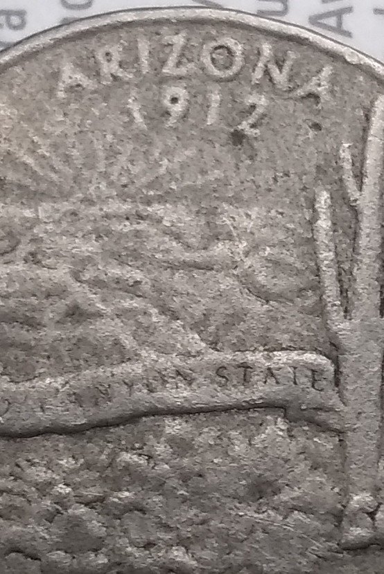 2008-P-Washington-Quarter/Melted-Appearance