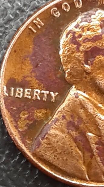 1964-D-Lincoln-Memorial-Cent/-Shiny,-Gold-Color