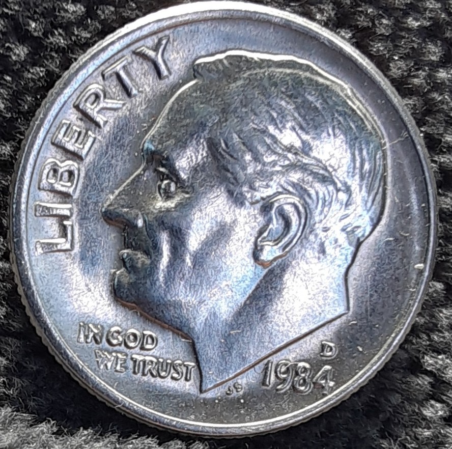 1984-D-Roosevelt-Dime/Ddo?ddr?double-Eye?-Full-Bands?
