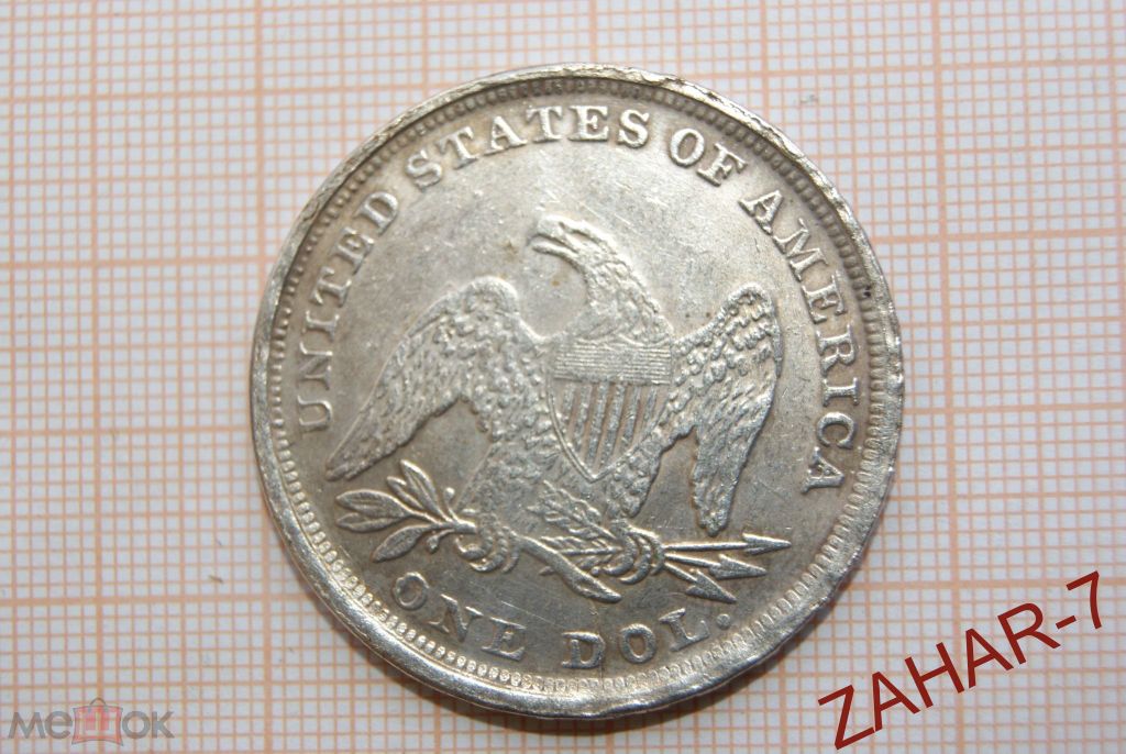 USA-1-Dollar,-1848-Fake?