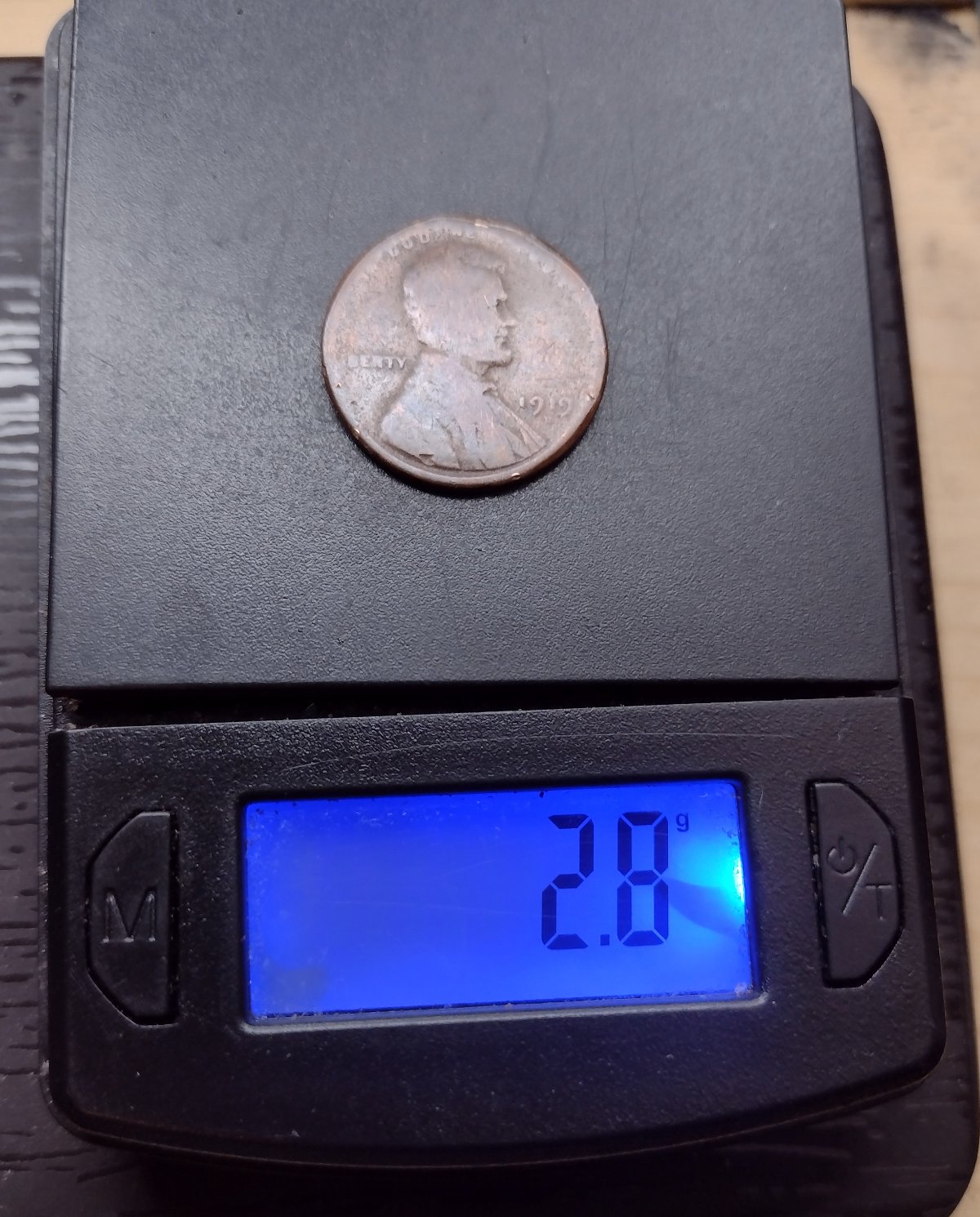 1919-D-Penny-Planchet-Error?