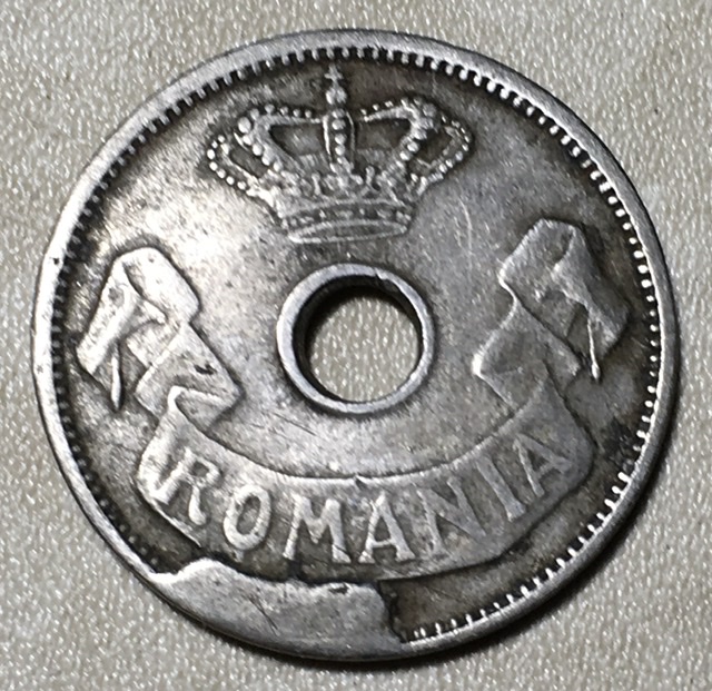 1906-Romania-5-Bani,-Cud-Error?