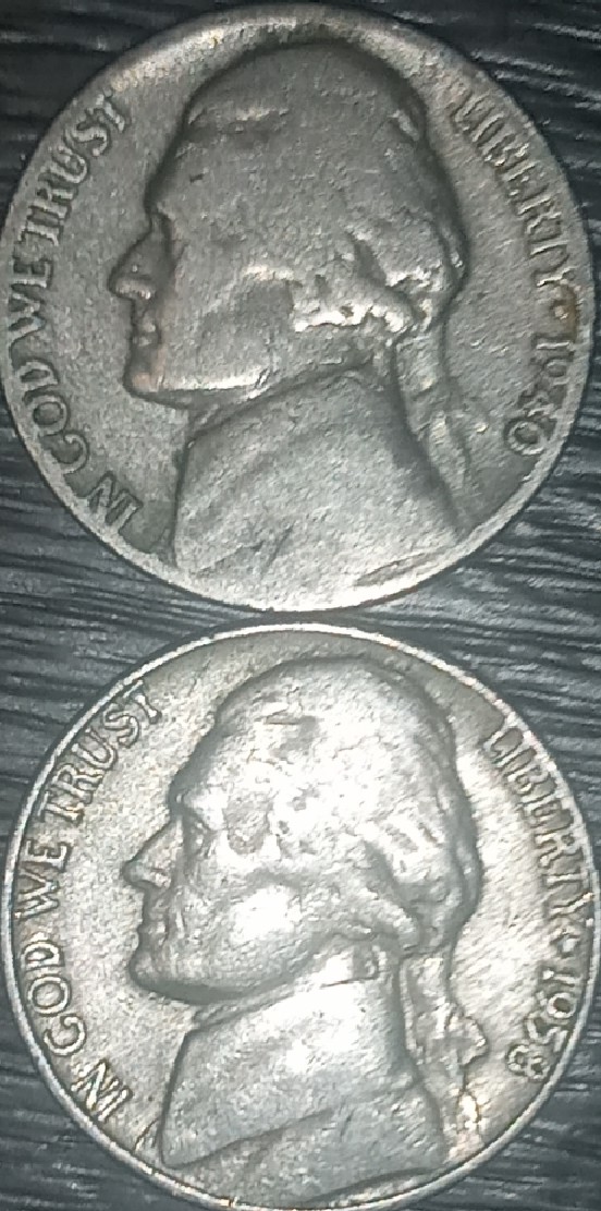 Any-Value-1940-Nickel-And-1959-Pennies
