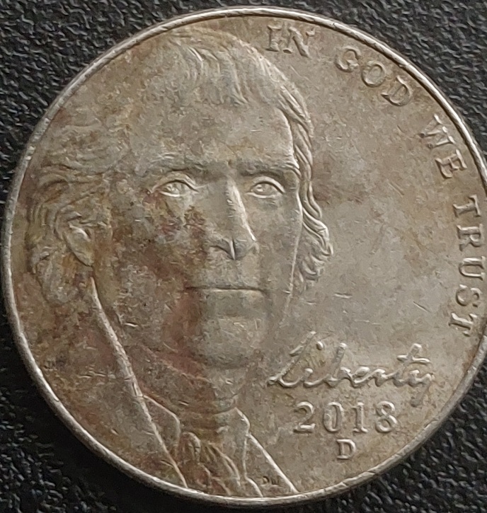 3-Modern--Nickels,-Missing-Clad?-2011-D,-2016-D,-2018-D