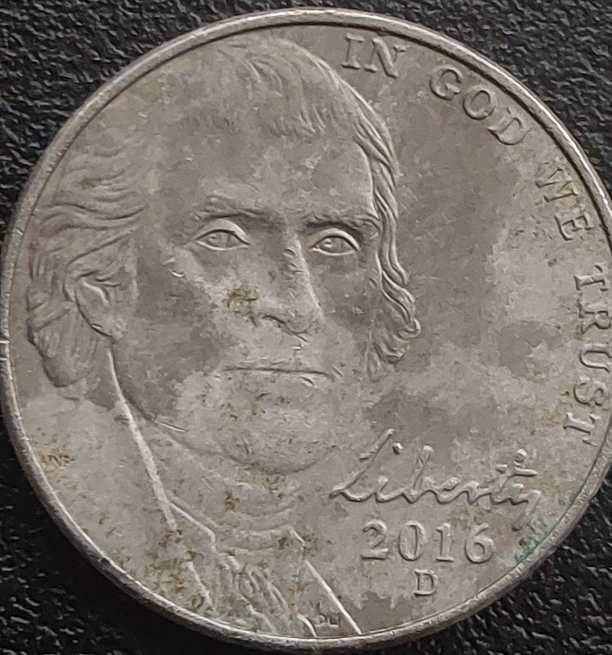 3-Modern--Nickels,-Missing-Clad?-2011-D,-2016-D,-2018-D