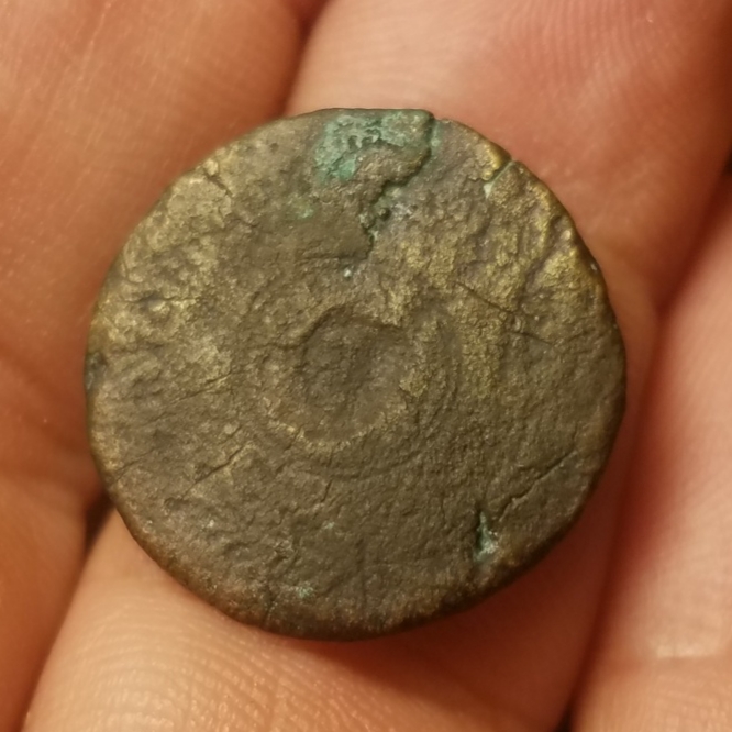 New-Member.--Can-You-Help-Me-Identify-An-Old-Brass-Token-Or-Coin-Id:-Likely-Button