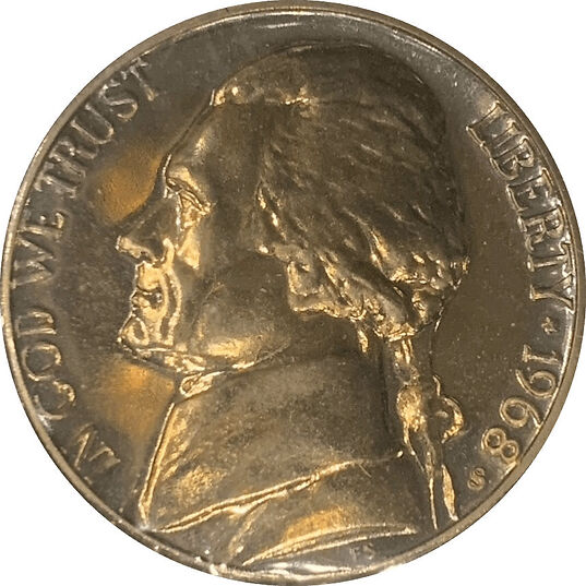 Jefferson-Nickel-1968-S-Need-Grading-Please