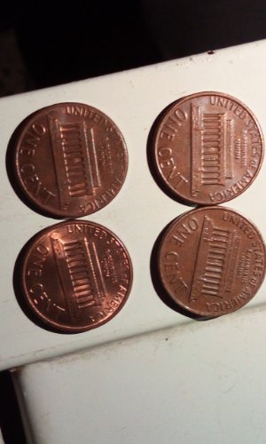 1970-1982-1984-1986-One-Cent-USA