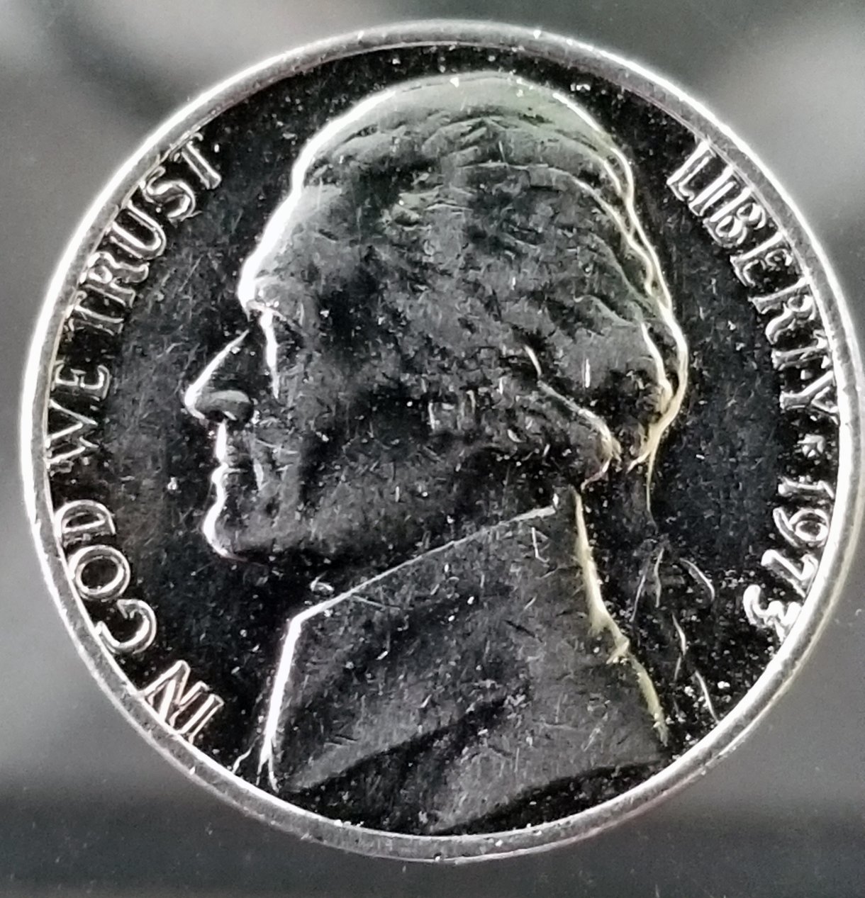 1973-Jefferson-Nickel.-Another-Chrome-Plated-Coin-Or-A-Planchet-Error?