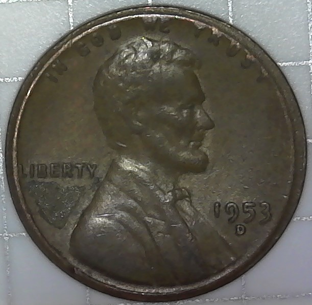 US-Cent---1953-D-Planchet-Error?