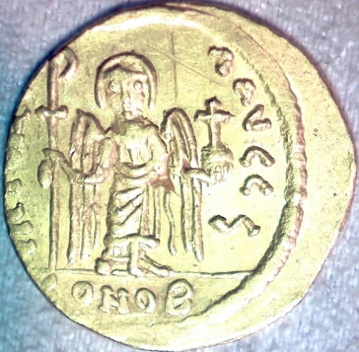 Maurice-Tiberius-Gold-Solidus