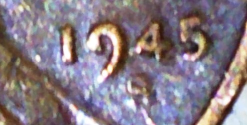 1945-S/S-Coin-Lwc-Has-Two-S-MM-Side-By-Side