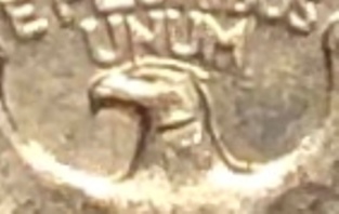Dye-Clash-Or-Dye-Crack-1964-D-Washington-Quarter-Eagles-Neck