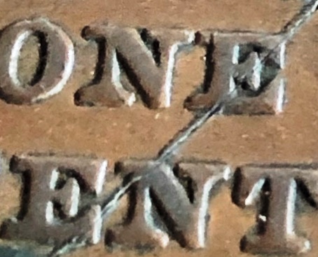 1843-Large-Cent-With-Significant-Crack-On-Reverse.