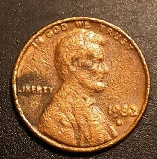 1982-D-SD-Copper-Cent-,-Ddo,-DDR-.
