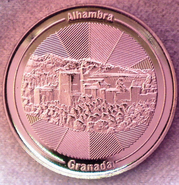 Alhambra-Tourist-Token-Granada-Spain