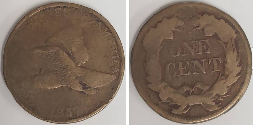 1857-Flying-Eagle-Cent-For-Grading