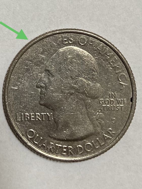 Grease-Filled-Die---State-Park-Quarter-2010-D