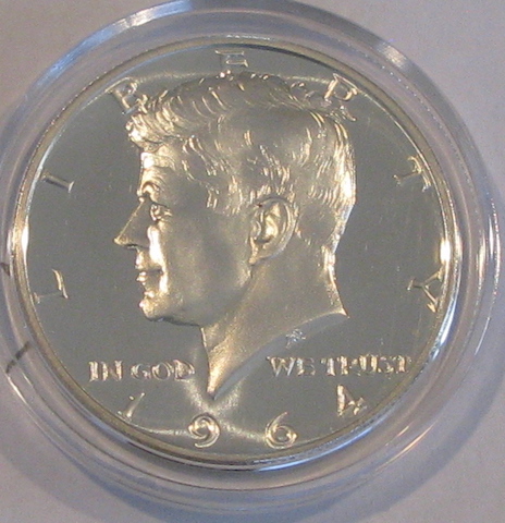 Is-This-A-Cameo-1964-Kennedy-Proof-Half-Dollar?