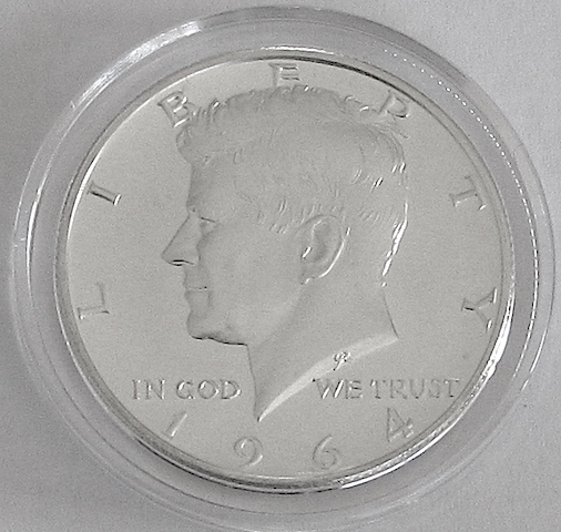 Is-This-A-Cameo-1964-Kennedy-Proof-Half-Dollar?