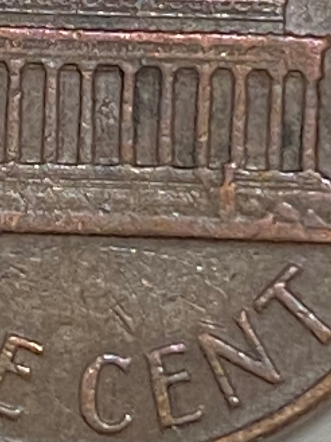 1964-D-Penny--Hanging-Lincoln-On-Reverse--Rare-Find?