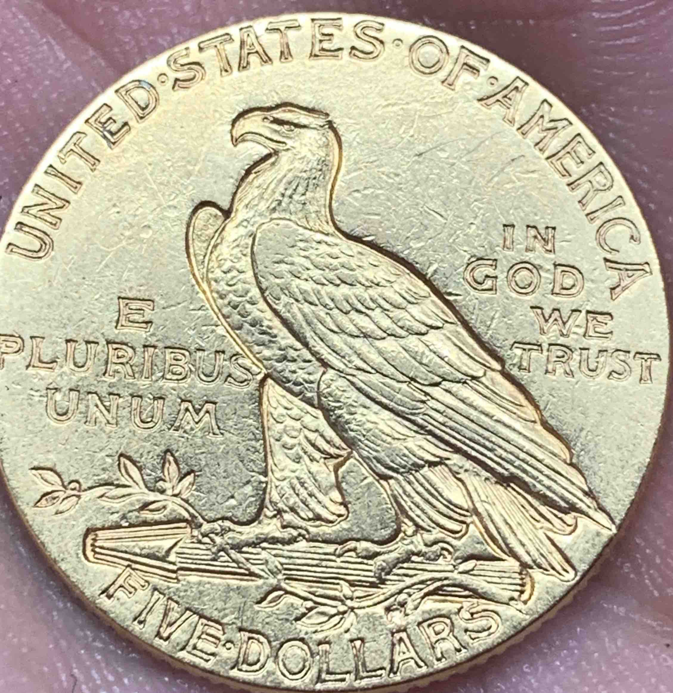 1913-$5-Indian-Half-Eagle