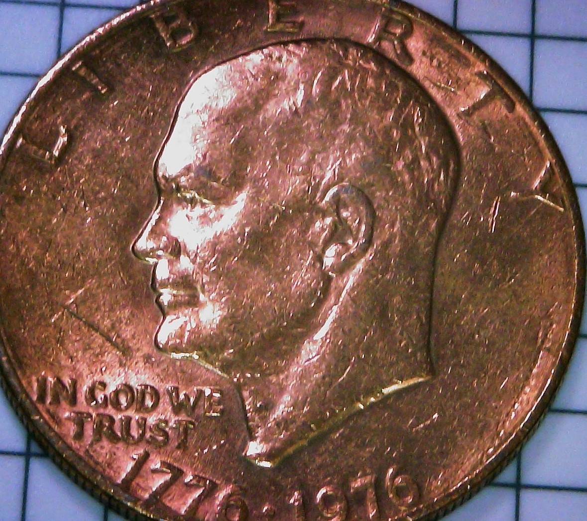 Bi-Centennial-Ike,-Gold-Toned.-What's-The-Story-On-This-Coin?