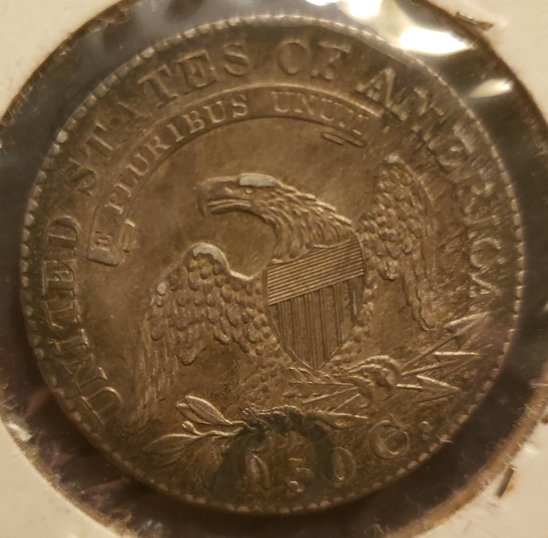 1829-Capped-Bust-Half-Dollar,-Please-Grade