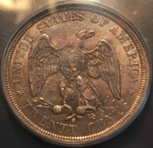 Liberty-Seated-Twenty-Cent-For-Grading